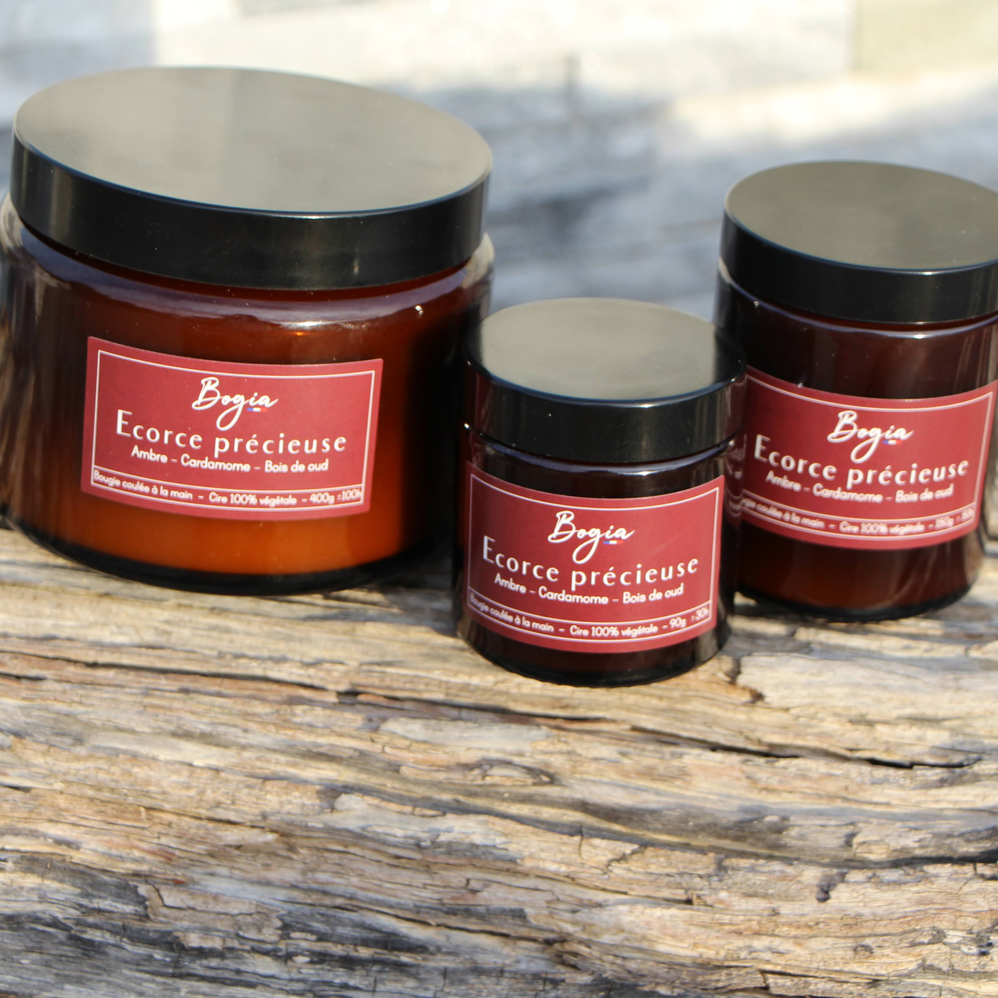Bougie - Ecorce précieuse