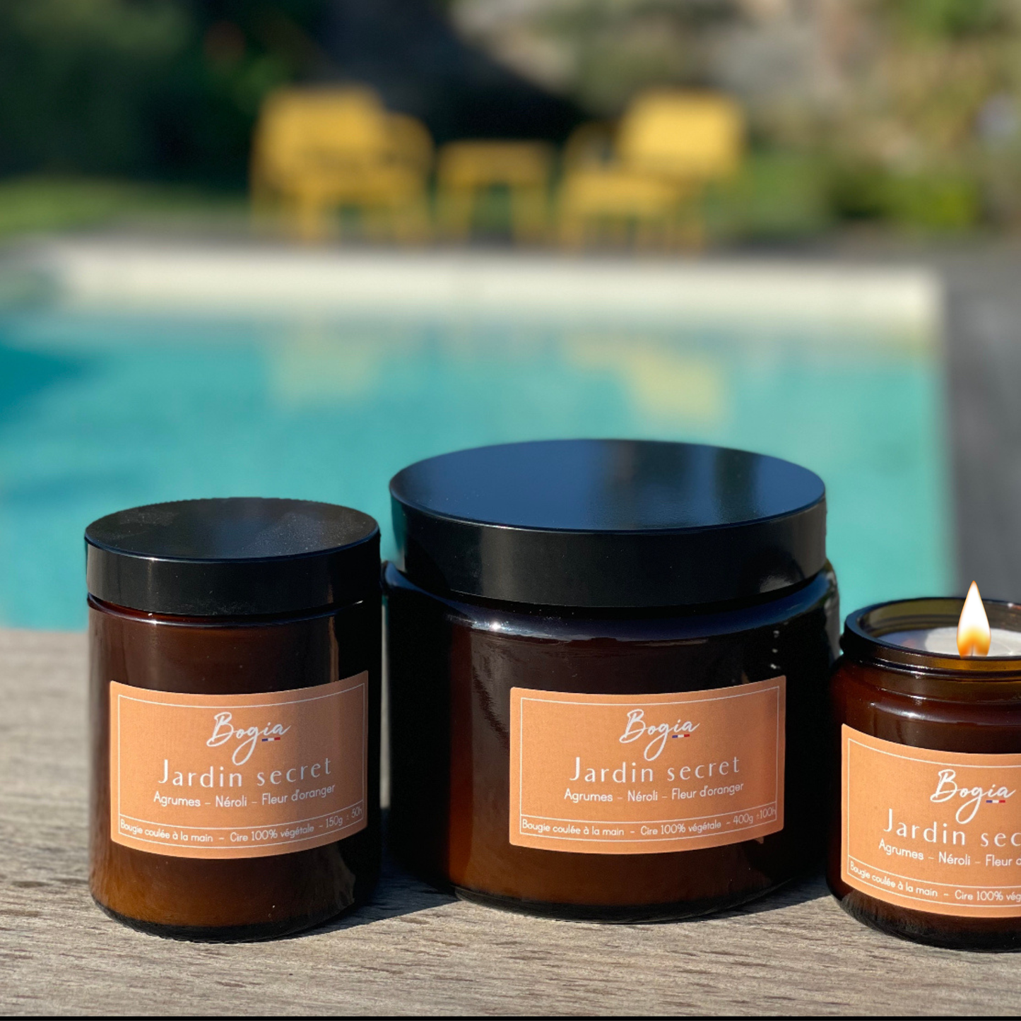 Bougie - Jardin secret